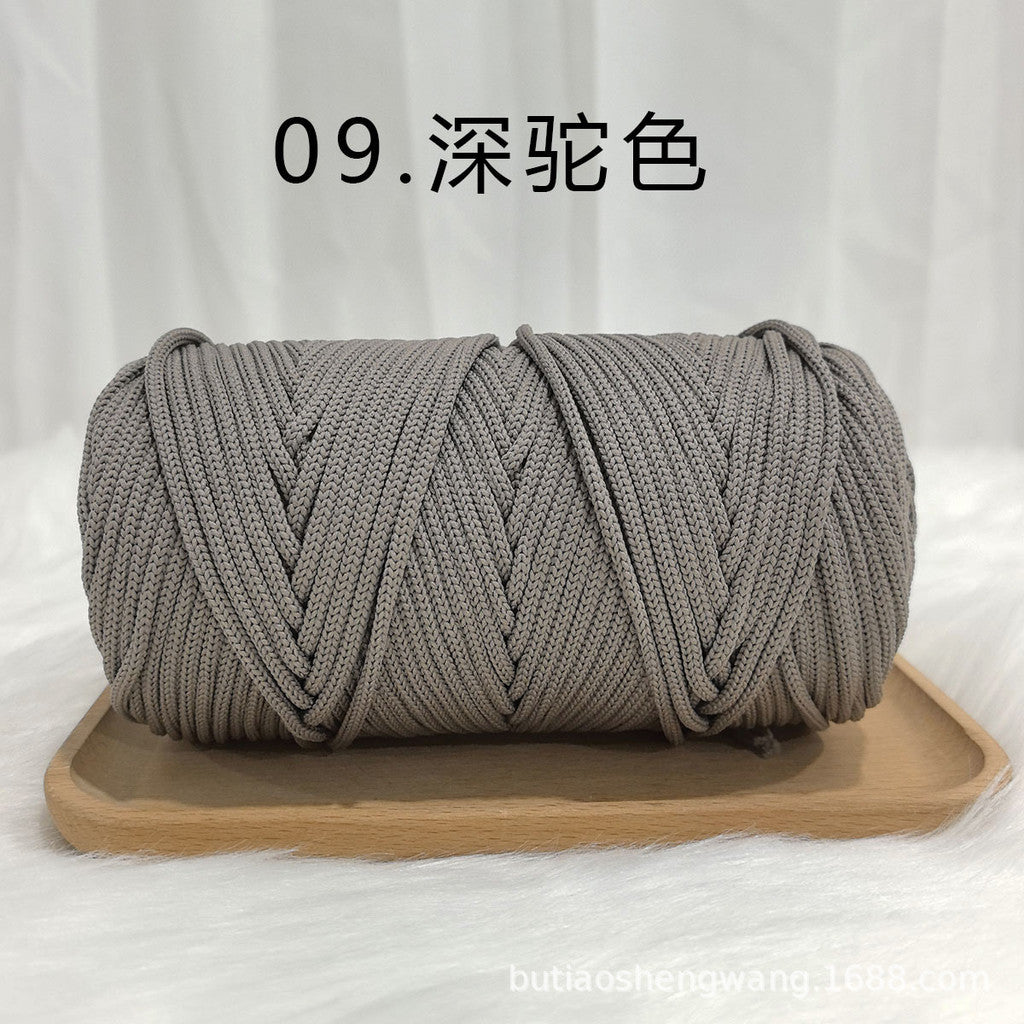 4mm Benang PP Spring 300g | Benang Kait Beg | Premium Chunky Rope Cord Yarn | Tali Beg
