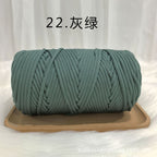 4mm Benang PP Spring 300g | Benang Kait Beg | Premium Chunky Rope Cord Yarn | Tali Beg