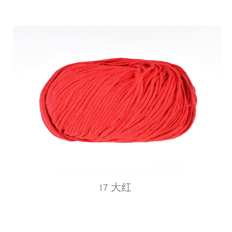 Milk Cotton Baby Yarn – Soft Knitting & Crochet Yarn for Babies & Kids - Benang Kait Susu Kapas Lembut