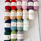 200g Flat Tape Yarn | Polyester Crochet Yarn for Bags & Hats | Ribbon Yarn | Benang Kait Beg