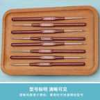 【SKC】Metal Crochet Hook with Plastic Grip Handle | Crochet Hook for Lace Yarn| Jarum Kait untuk Benang Lace