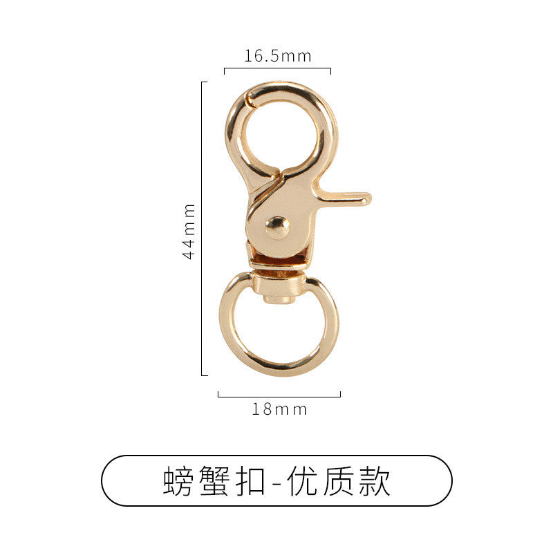 1pcs - DIY Color Painted Zinc Alloy Lobster Clasps | Keychain & Bag Accessories | Cangkuk Brg | Aksesori Gantungan Kunci