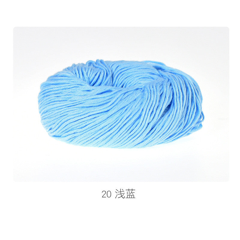Milk Cotton Baby Yarn – Soft Knitting & Crochet Yarn for Babies & Kids - Benang Kait Susu Kapas Lembut