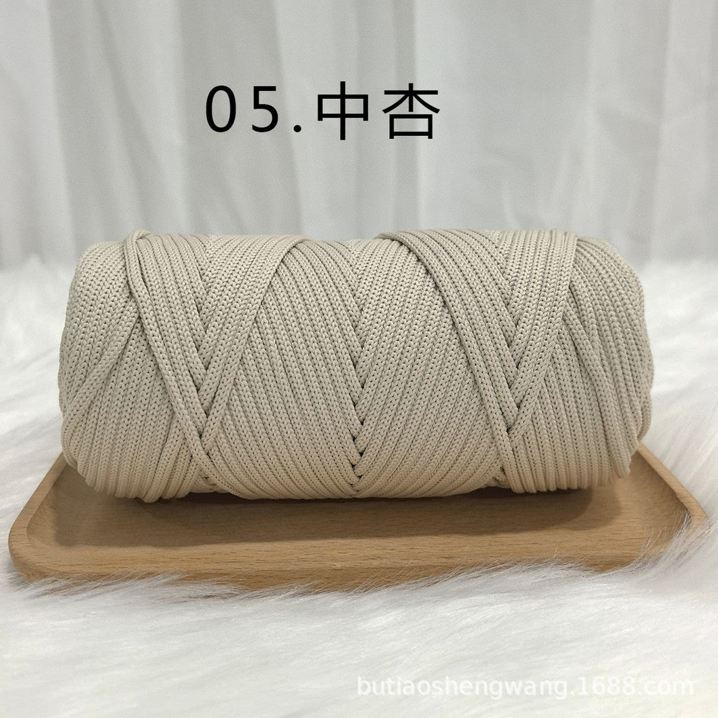 4mm Benang PP Spring 300g | Benang Kait Beg | Premium Chunky Rope Cord Yarn | Tali Beg