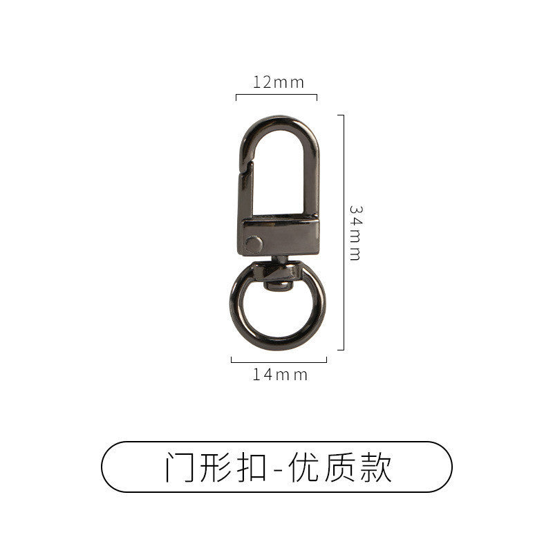 2pcs - Zinc Alloy Snap Hook | Door Buckle | Keychain & Bag Accessories- Cangkuk Beg | Aksesori Gantungan Kunci