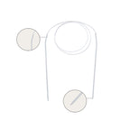 80cm Aluminum Circular Knitting Needle- Ring Needle- Knitting Tools- Crochet hook weaving needle set