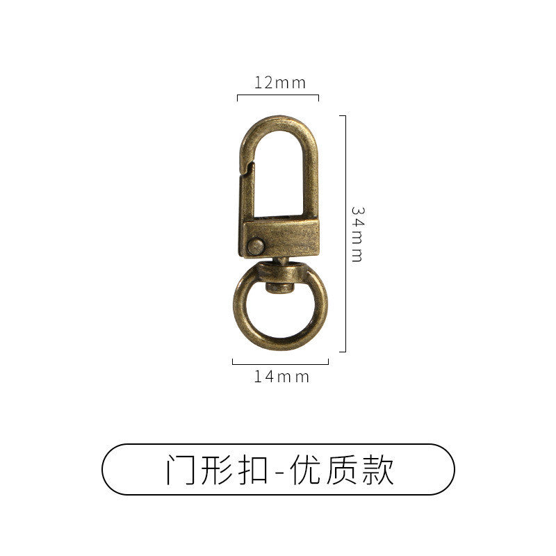 1pcs - Zinc Alloy Snap Hook | Door Buckle | Keychain & Bag Accessories- Cangkuk Beg | Aksesori Gantungan Kunci