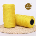 1.5mm Nylon Glitter Yarn | Shiny Nylon Yarn- Benang Kait PP | Multi-Strand Glitter Yarn