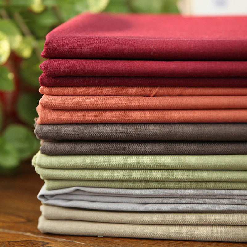 45x140cm Embroidery Linen - Plain Cotton Cloth - DIY Embroidery Fabric (Pre-Cut) 素麻布/ 刺绣专用绣布