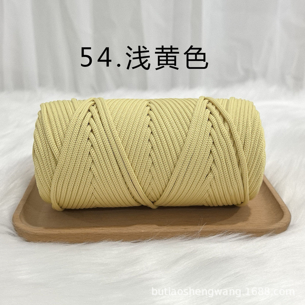 4mm Benang PP Spring 300g | Benang Kait Beg | Premium Chunky Rope Cord Yarn | Tali Beg