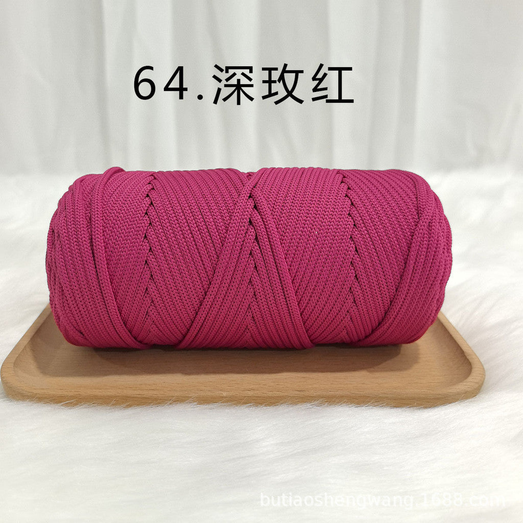 4mm Benang PP Spring 300g | Benang Kait Beg | Premium Chunky Rope Cord Yarn | Tali Beg