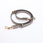 1pc Genuine Leather Bag Strap Adjustable Litchi Texture | Thin Shoulder/ Crossbody Long Strap | Replacement Bag Strap