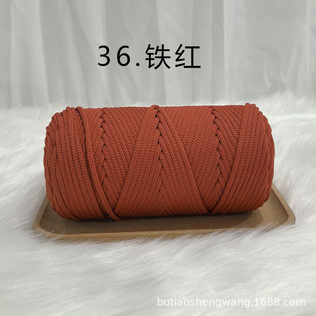 4mm Benang PP Spring 300g | Benang Kait Beg | Premium Chunky Rope Cord Yarn | Tali Beg