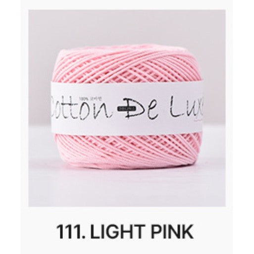 1.0mm Multi-ply Combed Cotton Yarn – DIY Crochet Yarn for Handcraft Projects| Benang Kait Beg