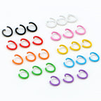 20pcs Open Jump Ring [8mm] - Metal Connector Ring | Single Loop for Keychain Materials | Cincin Penyambung Logam