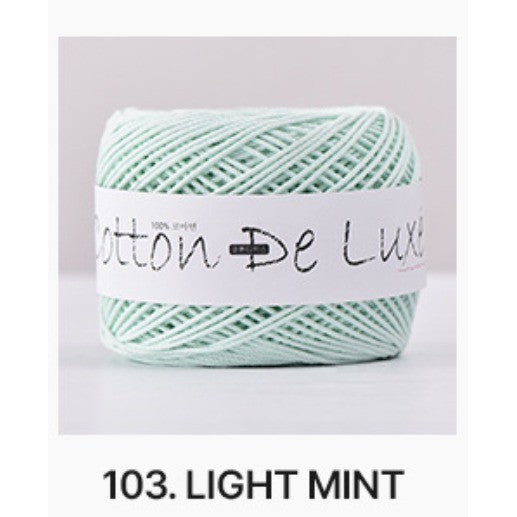 1.0mm Multi-ply Combed Cotton Yarn – DIY Crochet Yarn for Handcraft Projects| Benang Kait Beg