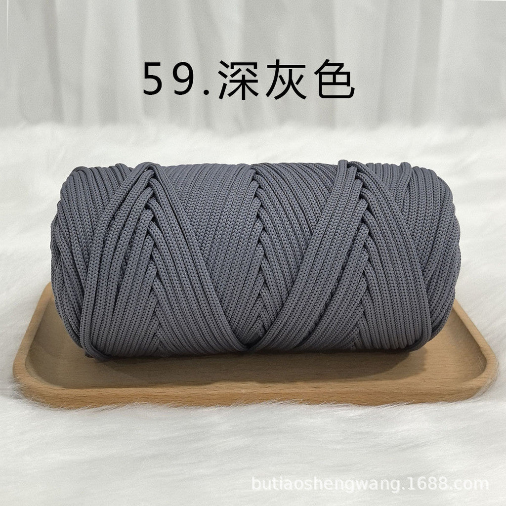 4mm Benang PP Spring 300g | Benang Kait Beg | Premium Chunky Rope Cord Yarn | Tali Beg