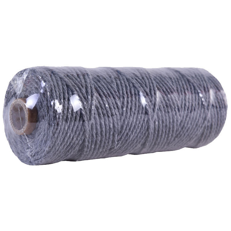 2mm Colorful Cotton Rope | DIY Macrame Craft Cord | Thick Twisted String for Wall Hanging, Wrapping & Decoration
