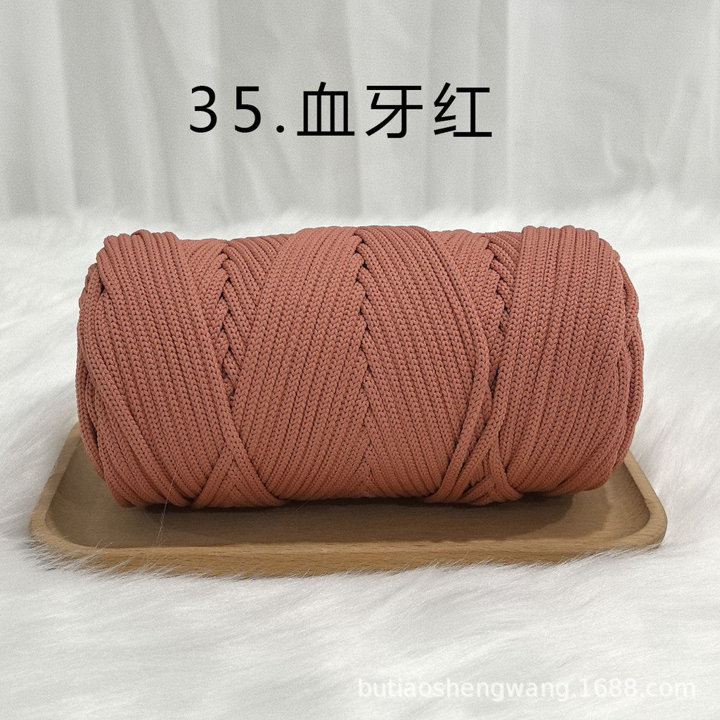 4mm Benang PP Spring 300g | Benang Kait Beg | Premium Chunky Rope Cord Yarn | Tali Beg