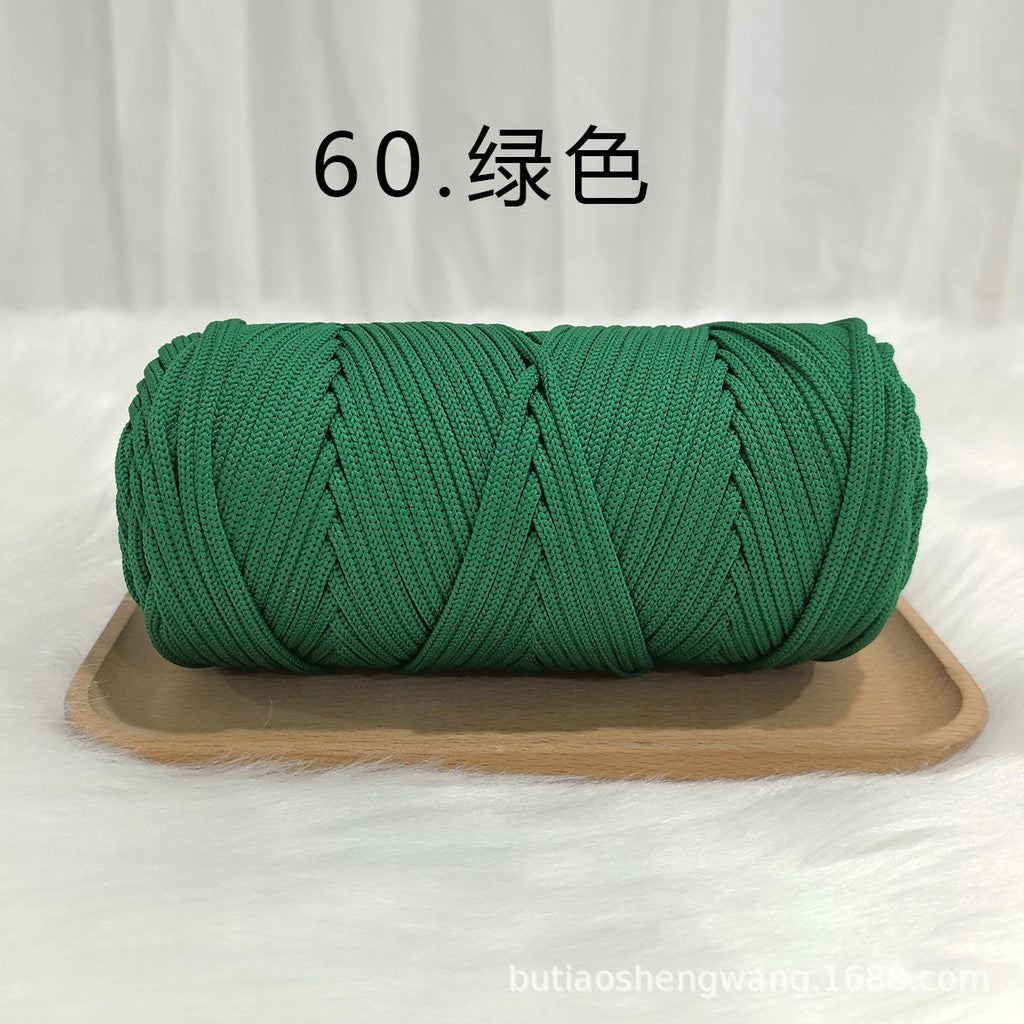 4mm Benang PP Spring 300g | Benang Kait Beg | Premium Chunky Rope Cord Yarn | Tali Beg