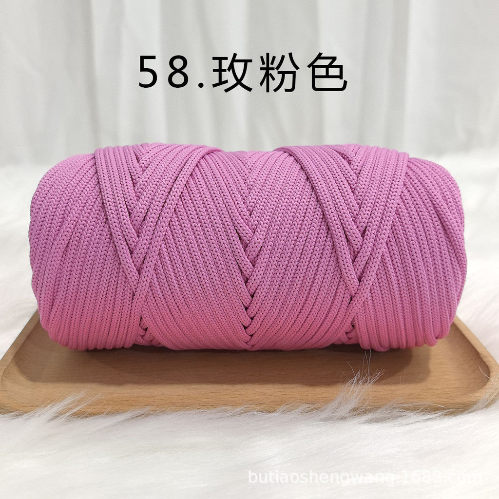 4mm Benang PP Spring 300g | Benang Kait Beg | Premium Chunky Rope Cord Yarn | Tali Beg