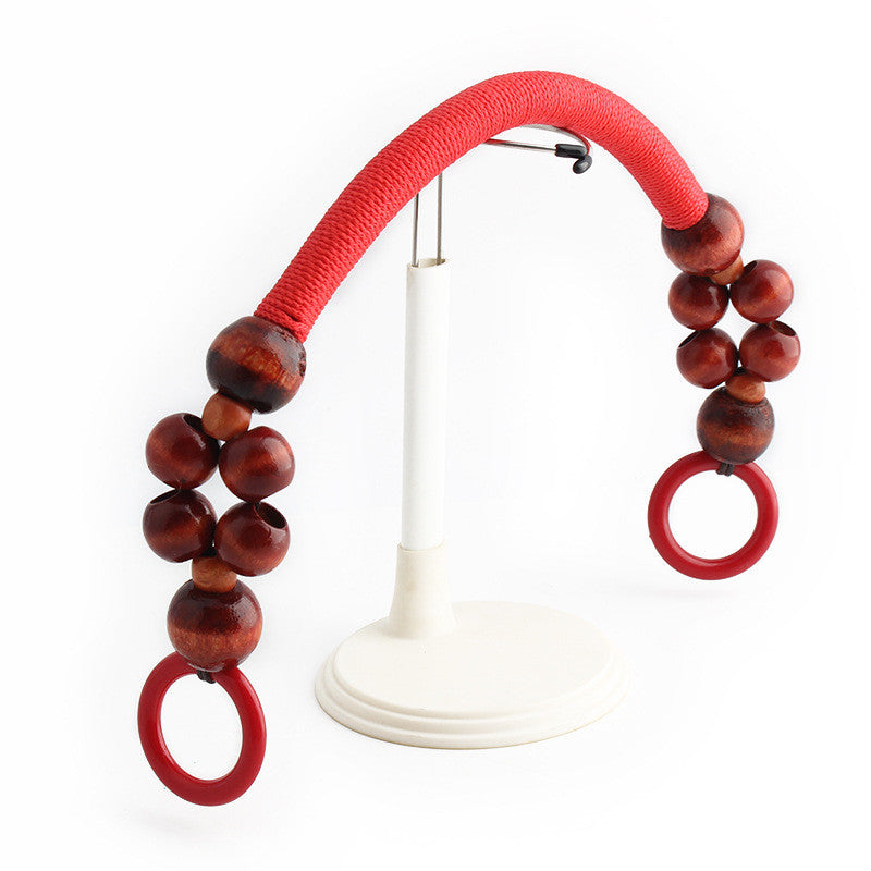 1pc Rope Bag Handle- Wooden Beads Bag Handle- Tali Beg