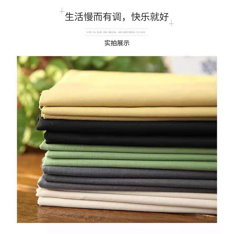 45x140cm Embroidery Linen - Plain Cotton Cloth - DIY Embroidery Fabric (Pre-Cut) 素麻布/ 刺绣专用绣布