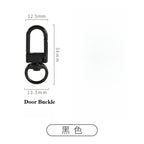 1pcs - Zinc Alloy Snap Hook | Door Buckle | Keychain & Bag Accessories- Cangkuk Beg | Aksesori Gantungan Kunci