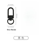 2pcs - Zinc Alloy Snap Hook | Door Buckle | Keychain & Bag Accessories- Cangkuk Beg | Aksesori Gantungan Kunci