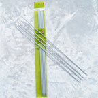 20cm | 40cm - Knitting Needle (4pcs) for scarves & socks | Double Pointed | Set Jarum Kait Lurus untuk Selendang