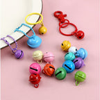 【10pcs】14–22mm Color-Painted Jingle Bell Charm | Small DIY Pendant | Keychain Accessory | Lonceng Hias Cat Warna 14–22mm