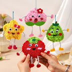 Kit Kraf Jahitan Felt DIY - Cartoon Sewing Kit- Educational DIY Wool Pendant for kids- Handmade Felt Sewing Craft Kit