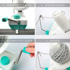 Household Yarn Winder | Tabletop Easy Hand Crank Wool Winder | Winding Tools - Mesin Penggulung Benang Meja