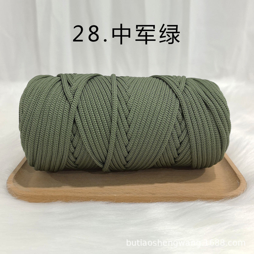 4mm Benang PP Spring 300g | Benang Kait Beg | Premium Chunky Rope Cord Yarn | Tali Beg