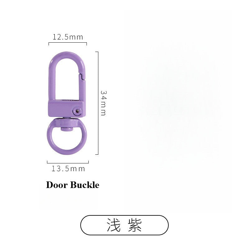 1pcs - Zinc Alloy Snap Hook | Door Buckle | Keychain & Bag Accessories- Cangkuk Beg | Aksesori Gantungan Kunci