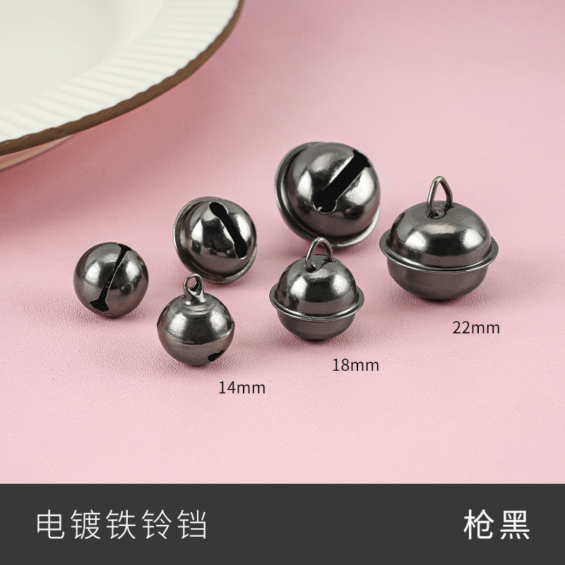 【10pcs】14–22mm Color-Painted Jingle Bell Charm | Small DIY Pendant | Keychain Accessory | Lonceng Hias Cat Warna 14–22mm