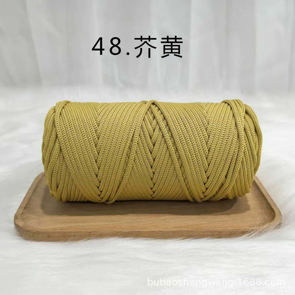 4mm Benang PP Spring 300g | Benang Kait Beg | Premium Chunky Rope Cord Yarn | Tali Beg