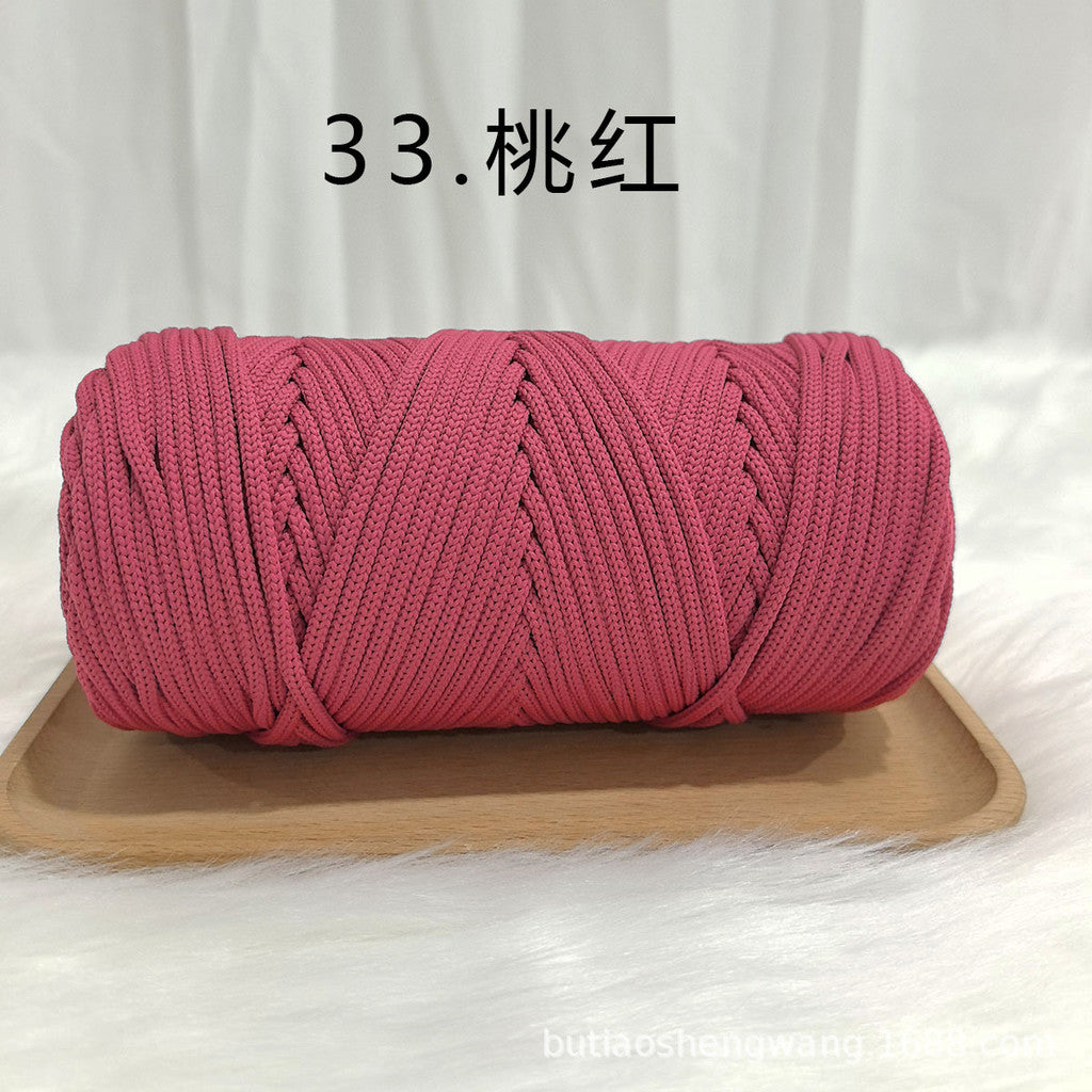 4mm Benang PP Spring 300g | Benang Kait Beg | Premium Chunky Rope Cord Yarn | Tali Beg