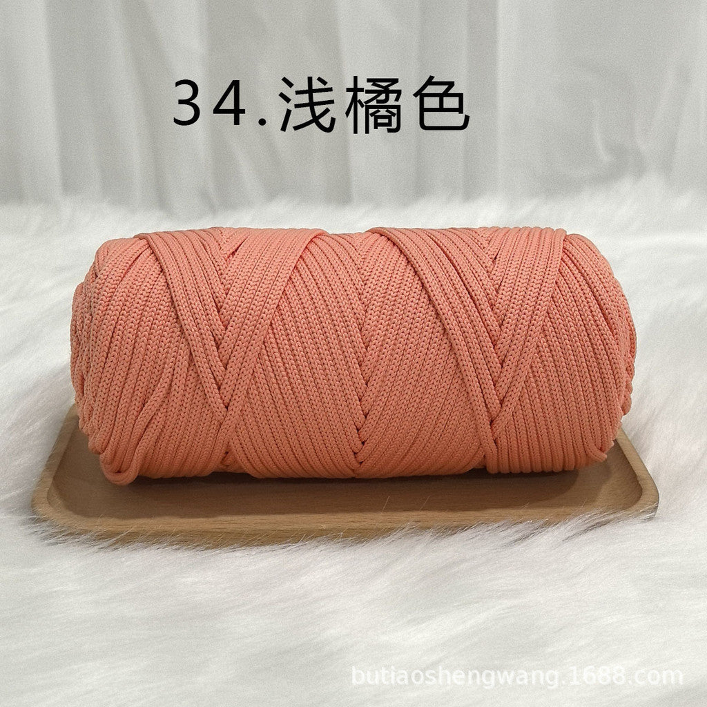 4mm Benang PP Spring 300g | Benang Kait Beg | Premium Chunky Rope Cord Yarn | Tali Beg