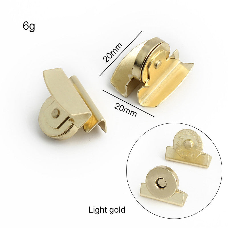 15mm Magnetic Button Clasp- Snap Button for Bag- Butang Beg