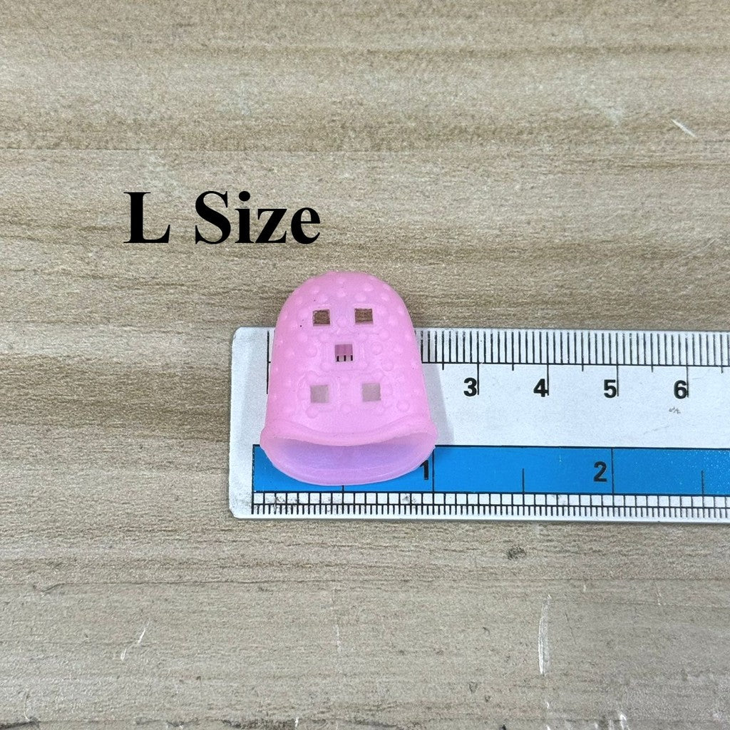 Silicon Finger Tip Protector -Thimble- Antipain Fingerstall- Rubber Needle Sewing Tools