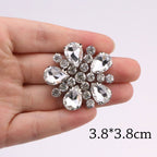 Premium Quality- Chunky Diamond Beads- Iron on Rhinestone - Crystal Clear Patch Diamond Beads- Manik Tampal