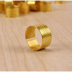 3pcs Finger Protector Thimbel Ring- Sarung Tangan Jarum- Needle Sewing Tools
