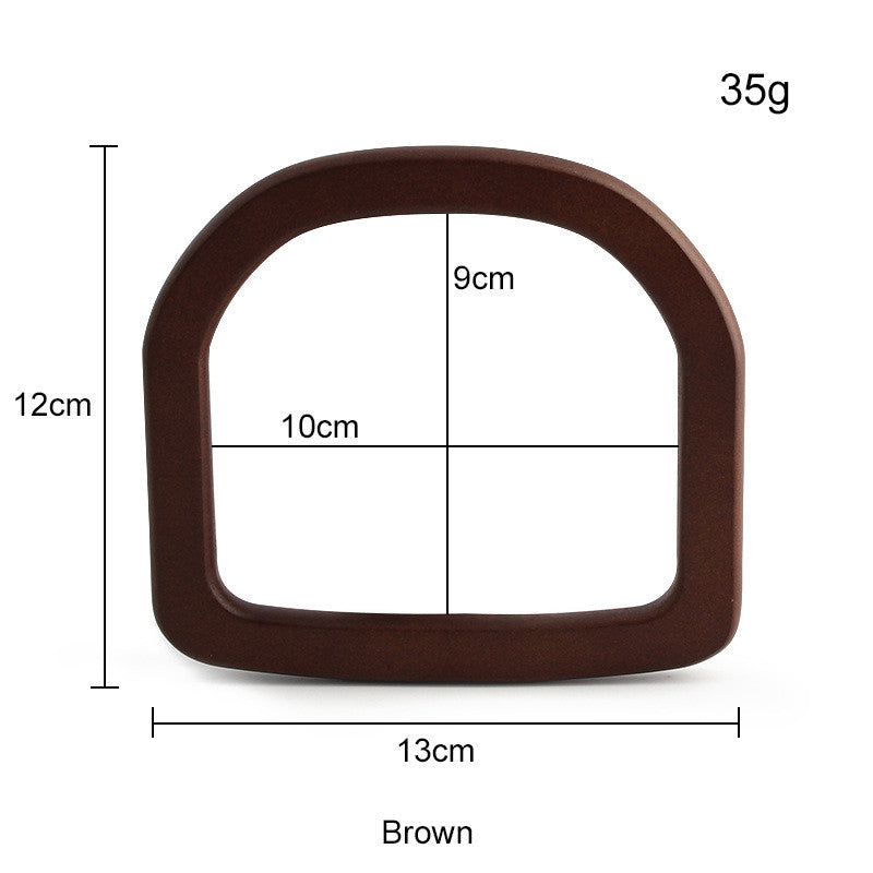 1 pair - Multi Sizes Bag Handle- Wooden Handle- Bag Accessories- Pemegang Beg