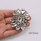 Premium Quality- Chunky Diamond Beads- Iron on Rhinestone - Crystal Clear Patch Diamond Beads- Manik Tampal