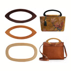1 pair - Multi Sizes Bag Handle - Wooden Handle- Bag Accessories- Pemegang Beg