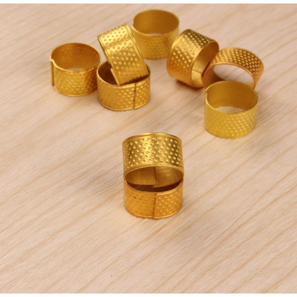 3pcs Finger Protector Thimbel Ring- Sarung Tangan Jarum- Needle Sewing Tools