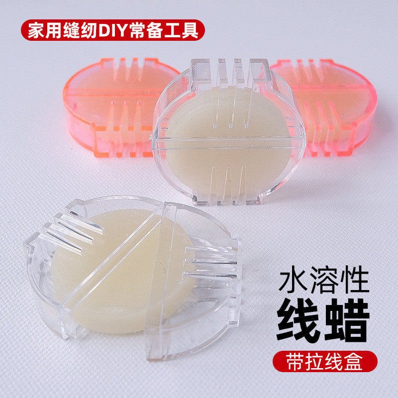 Water Soluble Wax Lubrication for Embroidery Cross Stitch Thread - Repair Zipper Wax- Embroidery Tools