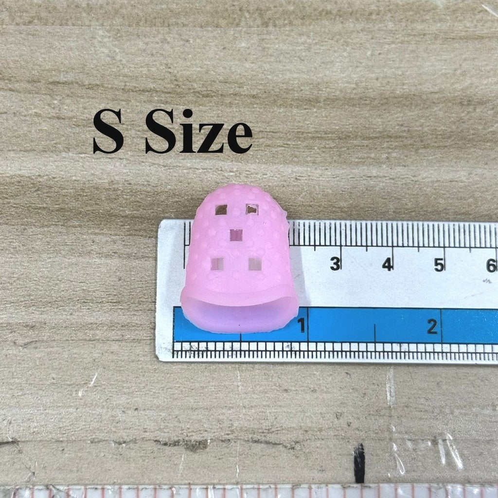 Silicon Finger Tip Protector -Thimble- Antipain Fingerstall- Rubber Needle Sewing Tools