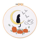 Embroidery Kit/ Needlework for Beginner/ Set Sulaman Tangan /DIY cross stitch set / Cat Series Embroidery Material Kit